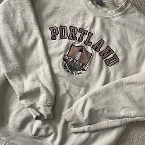 Portland, Maine Crewneck Sweatshirt